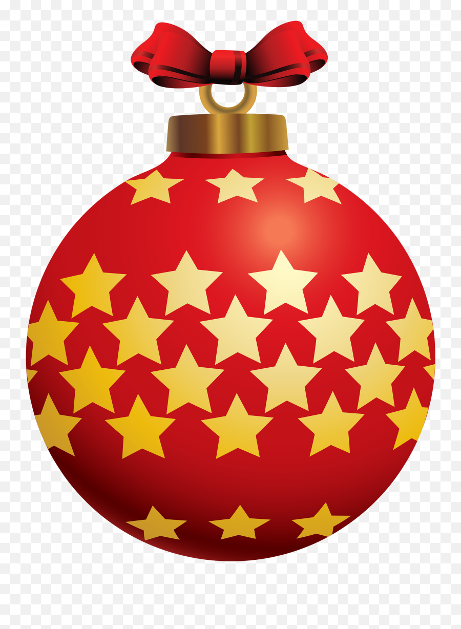 Christmas Ornaments Clipart Star - Christmas Day Emoji,Christmas Ornaments Clipart