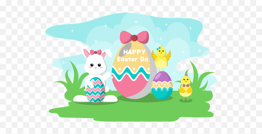 Happy Easter Illustrations Images U0026 Vectors - Royalty Free Emoji,Resurrection Sunday Clipart