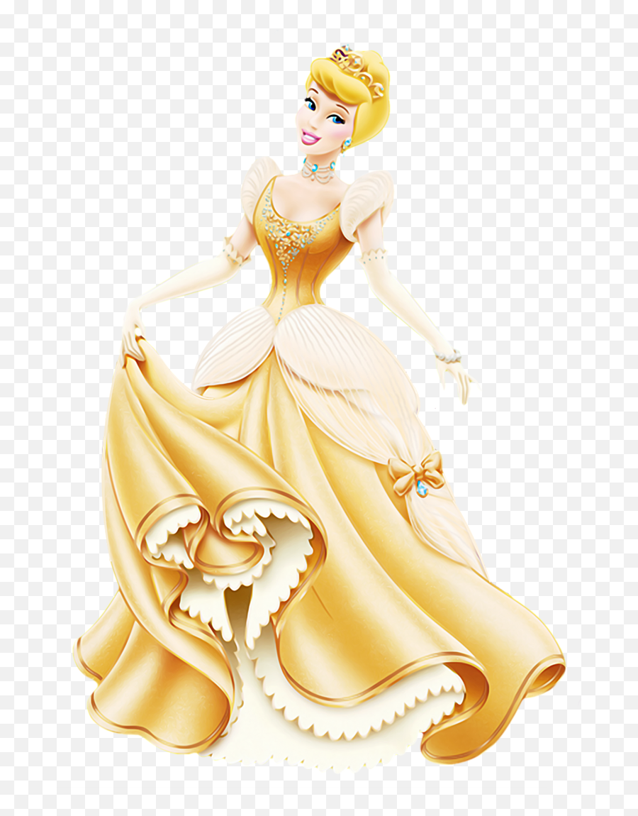 Download Hd Disney Princess Cinderella Transparent - Golden Emoji,Cinderella Transparent