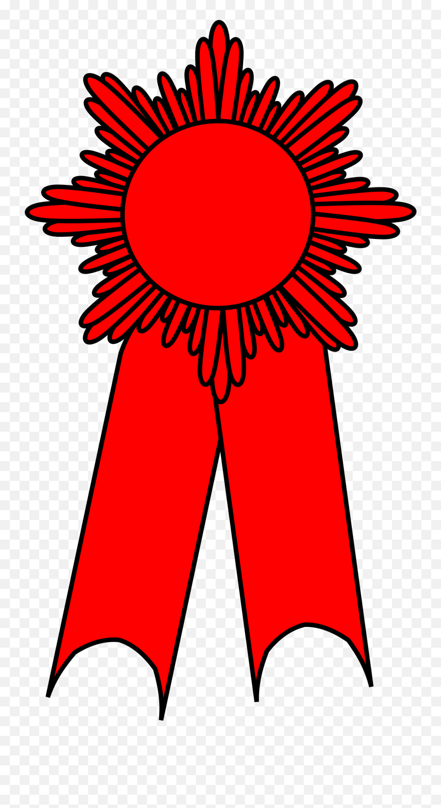 Blue Ribbon Computer Icons Clip Art - Red Ribbon Award Emoji,Red Ribbon Clipart