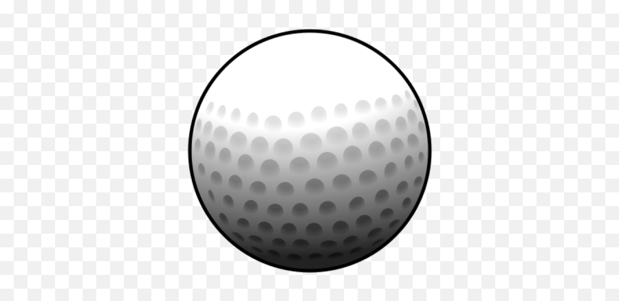 Download Golf Ball Free Png Transparent Image And Clipart Emoji,Tennis Ball Clipart Black And White