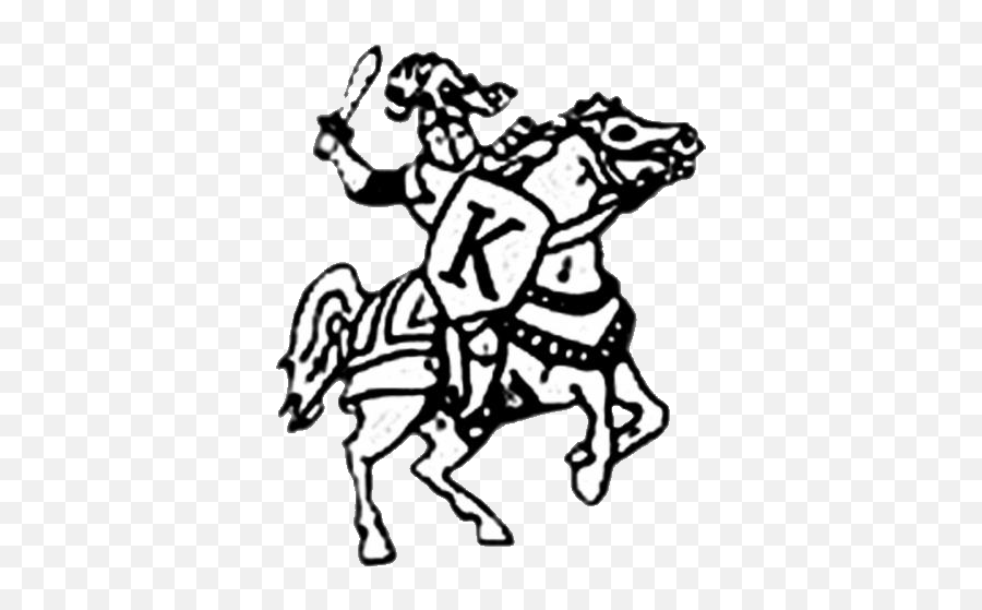 The Kaneland Knights - Scorestream Emoji,Knight Clipart Black And White