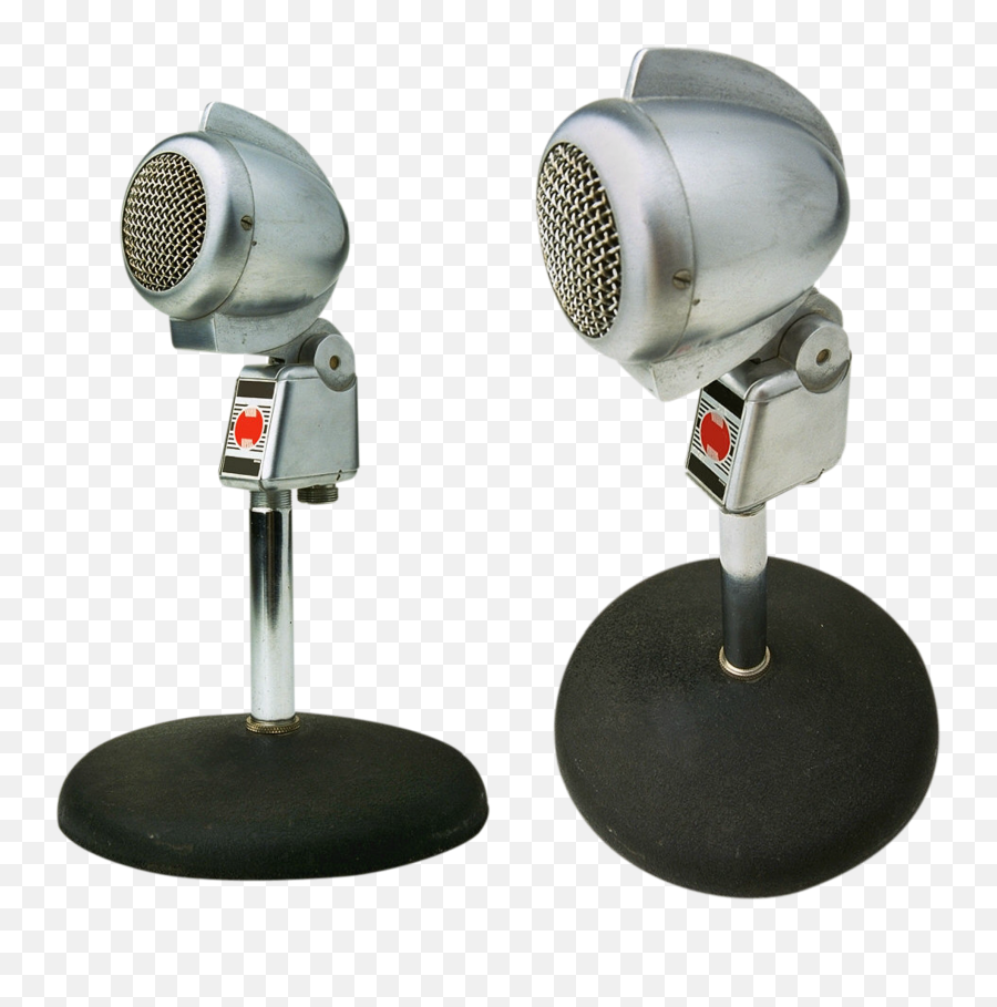 Clipaart Of Two Retro Desktop Microphones Free Image Download Emoji,Vintage Microphone Clipart