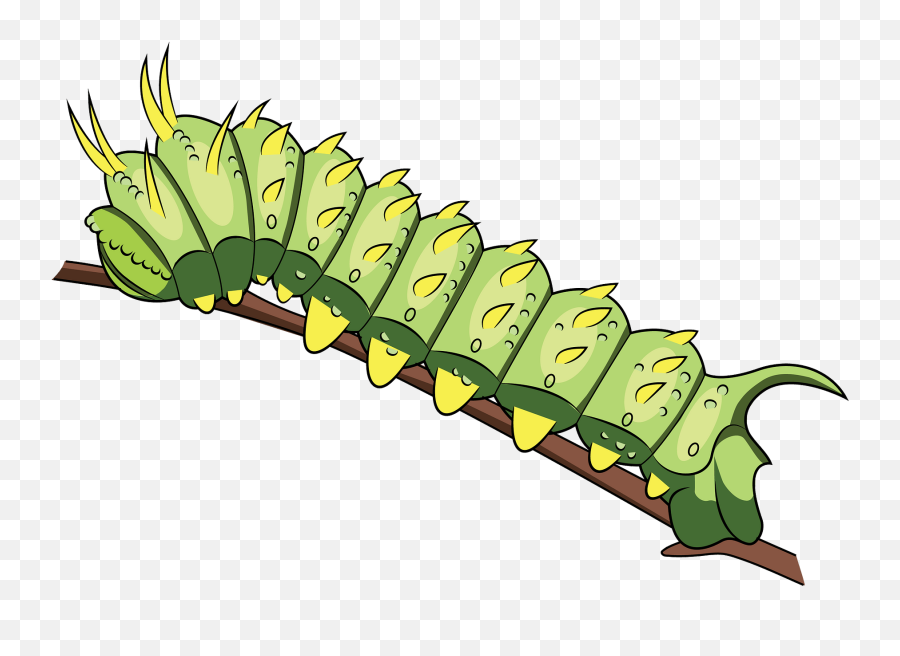 Syssphinx Hubbardi Caterpillar Clipart Free Download Emoji,Sphinx Clipart
