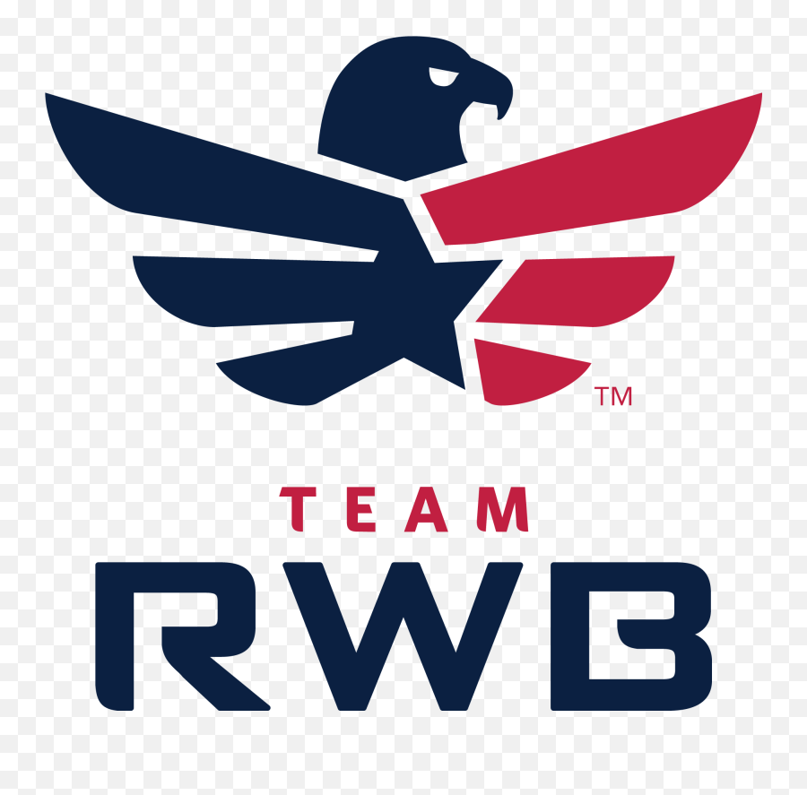 Red White And Blue Logos - Team Rwb Logo Png Emoji,Blue Logo