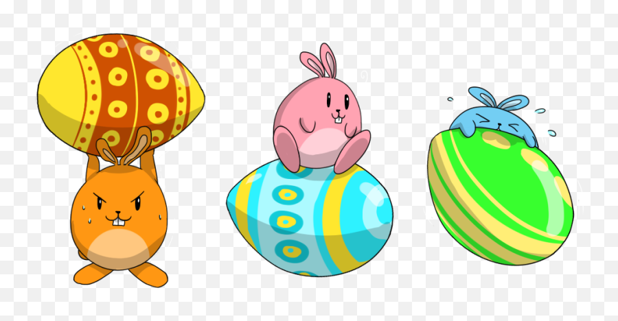 Free Amazing Easter Cliparts Download - Clip Art Easter Eggs Cute Emoji,Easter Clipart Free
