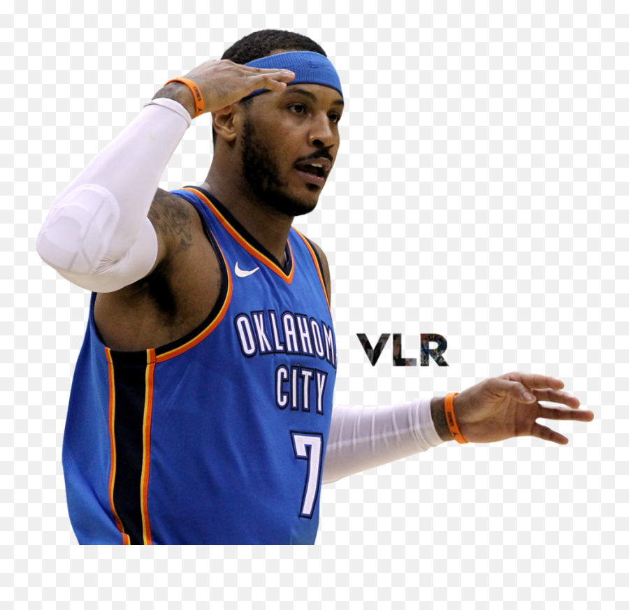 Download Hd Carmelo Anthony Png - Carmelo Anthony Thunder Carmelo Anthony Png Thunder Emoji,Thunder Png