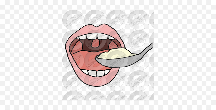 Eat Picture For Classroom Therapy Use - Happy Emoji,Eat Clipart