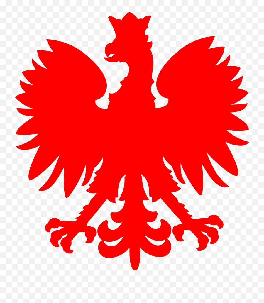 Red Polish Falcon Svg Vector Red - Polish Eagle Clipart Emoji,Falcon Clipart