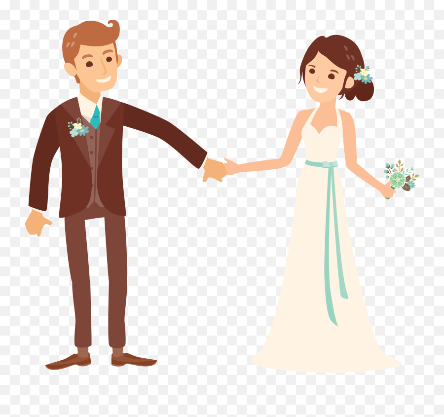 Clipart Png Wedding Clipart Png Image - Married Couple Clipart Png Emoji,Wedding Clipart