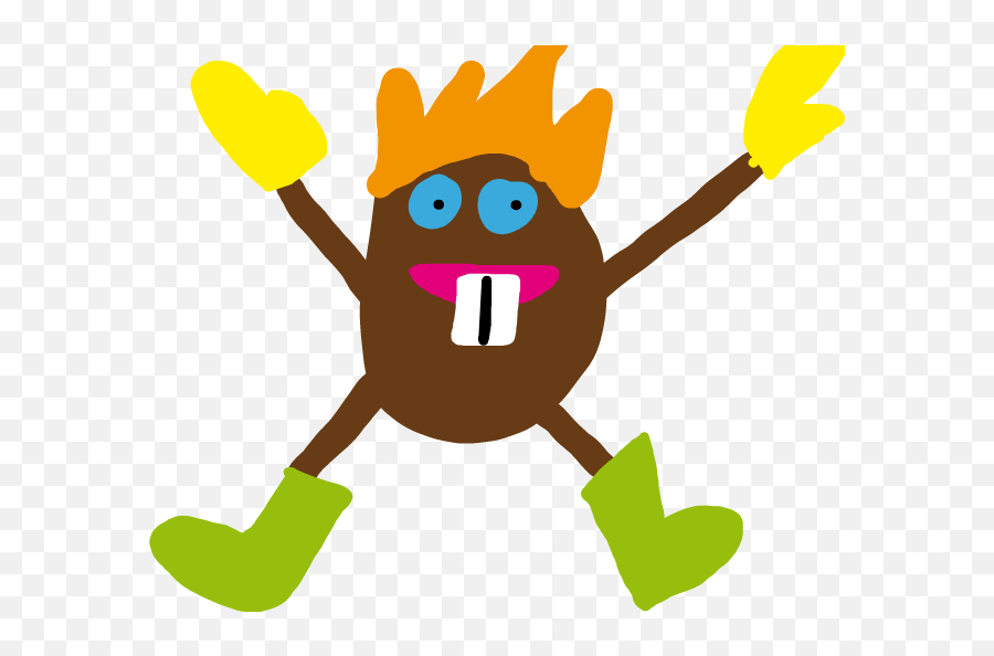Hi My Name Is Bucktooth Potato And My One And Only - Happy Emoji,Cookout Clipart