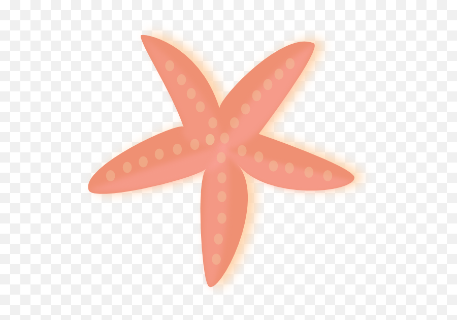 Coral Starfish Clip Art - Lovely Emoji,Starfish Clipart