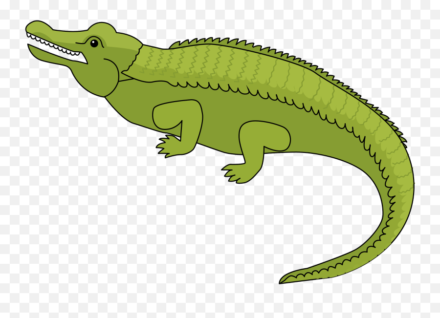 Alligator Clipart - Animal Figure Emoji,Alligator Clipart