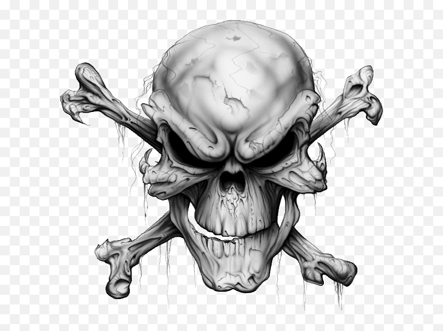 Skull And Crossbones Background Png - Transparent Background Png Skull Emoji,Skull Png Transparent