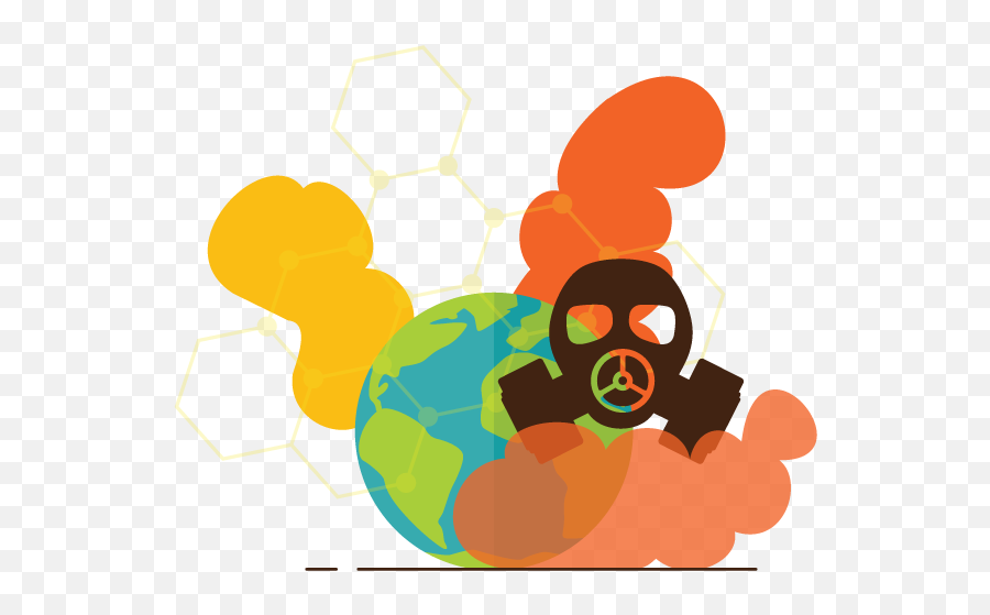 Air Pollution - Illustration Clipart Full Size Clipart Dot Emoji,Pollution Clipart