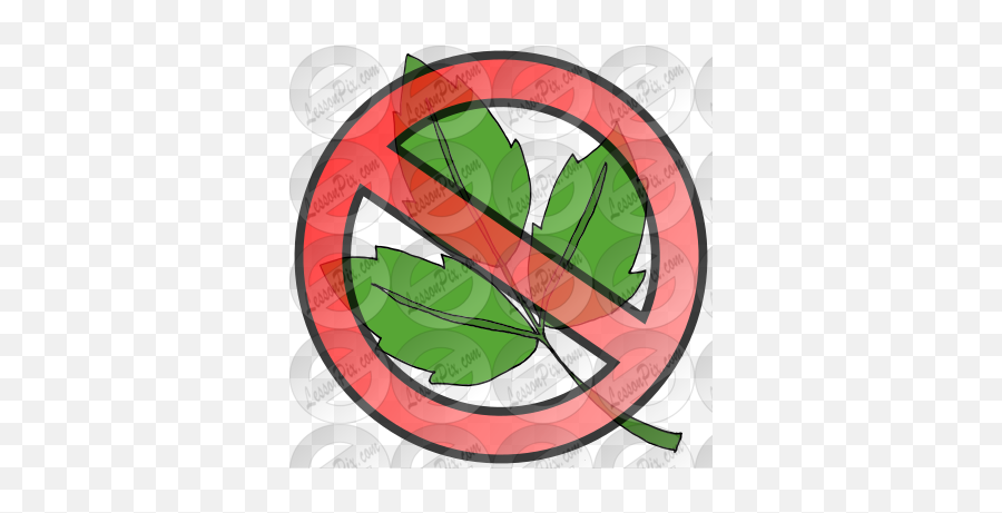 No Poison Ivy Picture For Classroom Therapy Use - Great No Illustration Emoji,Poison Clipart