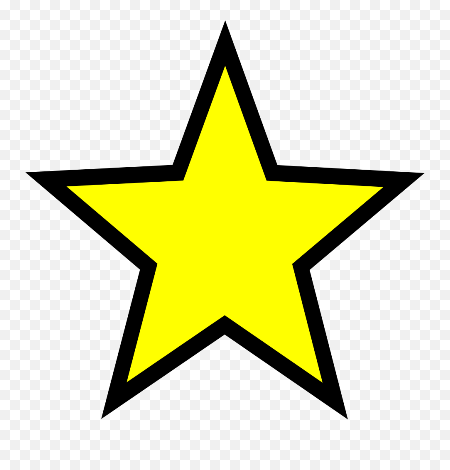 Star Yellow - Png Star Emoji,Yellow Star Png