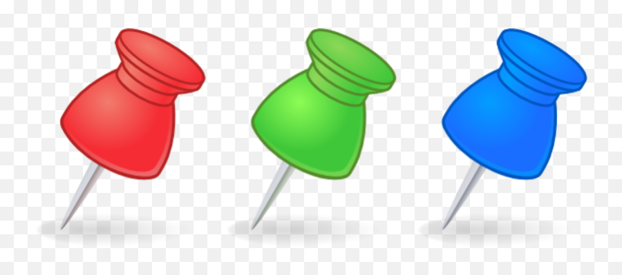 Thumb Tacks Png - Colored Pins Png Full Size Png Download Colored Pins Png Emoji,Thumb Tack Png
