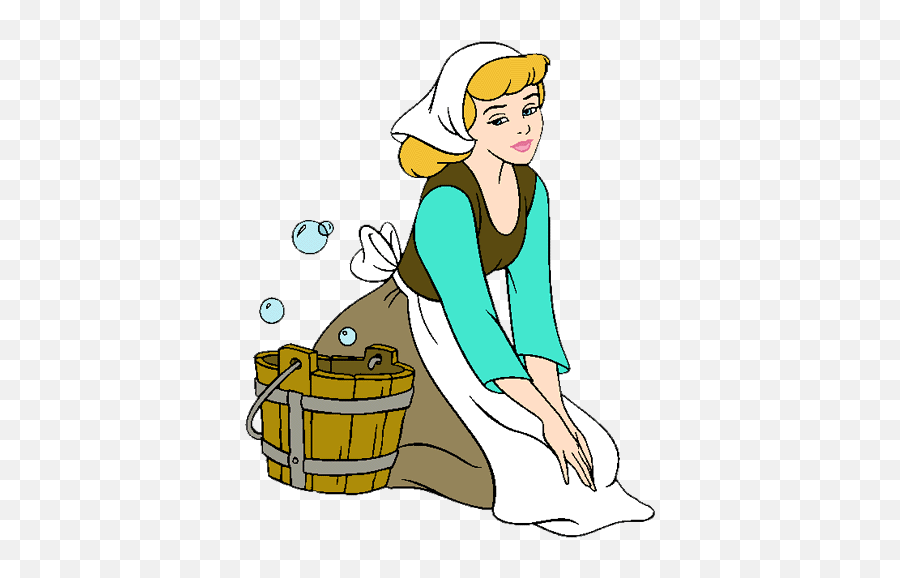 Cinderella Cleaning Clipart - Clip Art Library Cinderella Cleaning Clipart Emoji,Cleaning Clipart
