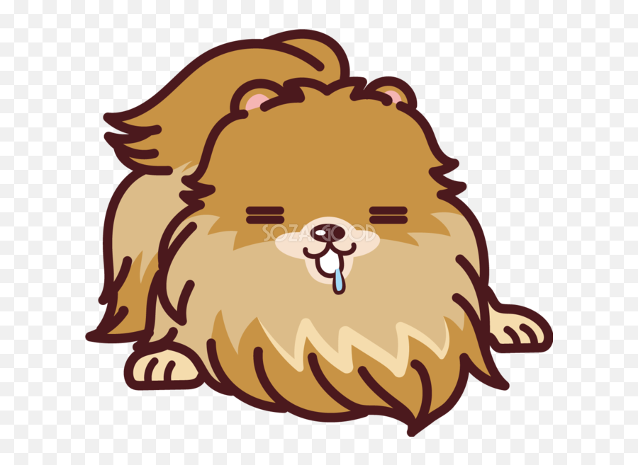Pomeranian Shiba Inu Snout Clip Art - Good Png Download Happy Emoji,Pomeranian Clipart