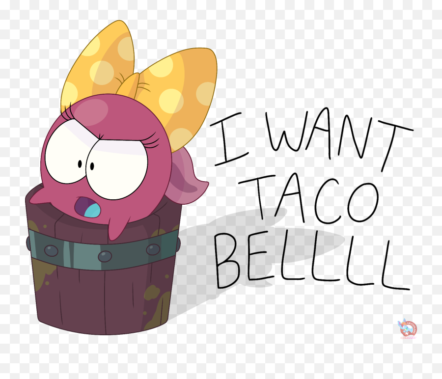 Polly Planter Wants Taco Bell By Rainboweeveede On Newgrounds Emoji,Taco Bell Clipart