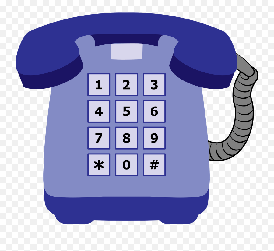 Telephone Clipart Free Download Transparent Png Creazilla - Corded Phone Emoji,Telephone Clipart