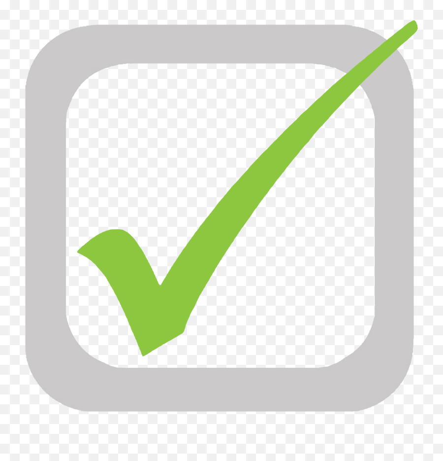 Checkbox Check Mark Tick Clip Art - Checkbox Png Transparent Emoji,Check Mark Transparent