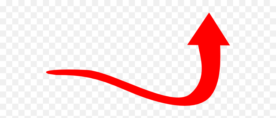 Curved Red Arrow Png Transparent Images - Curved Clipart Red Arrow Emoji,Red Arrow Png