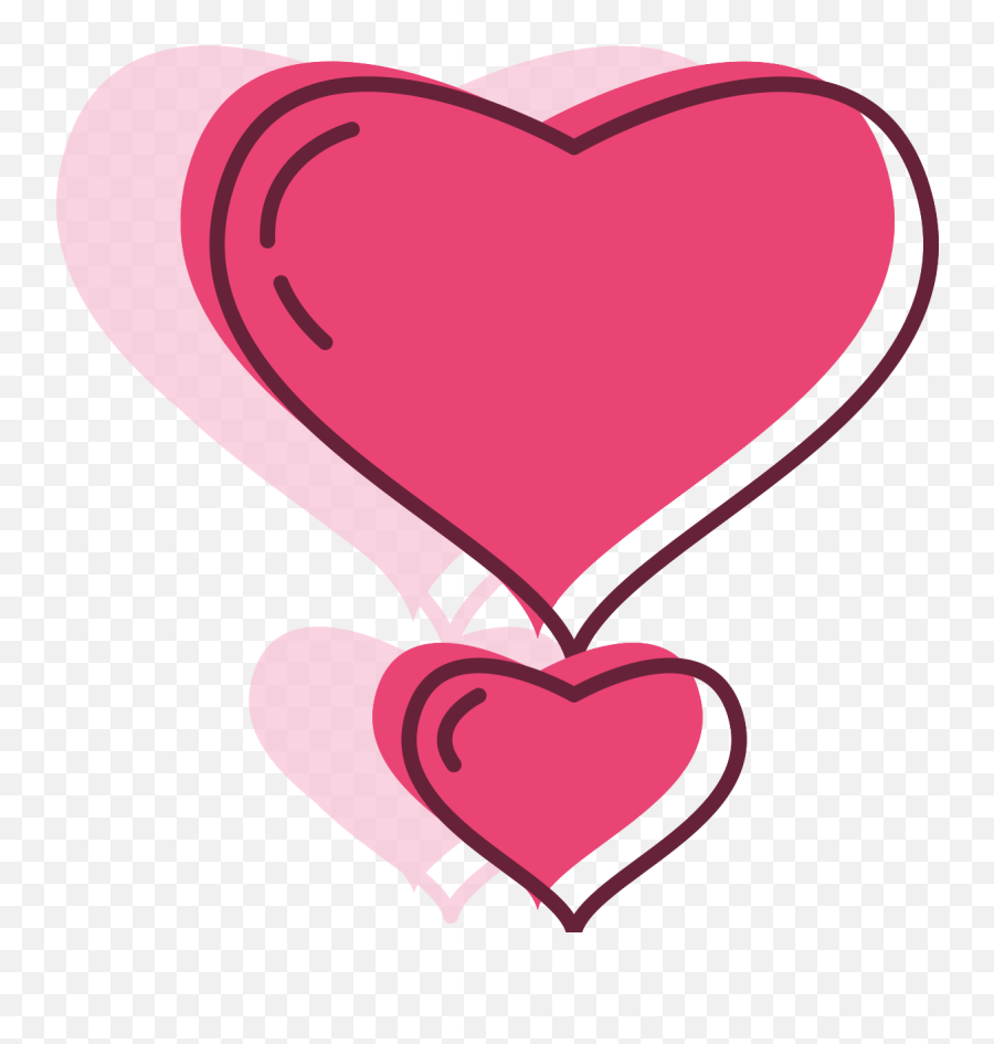 Free Heart Png With Transparent Background - Girly Emoji,Pink Heart Png