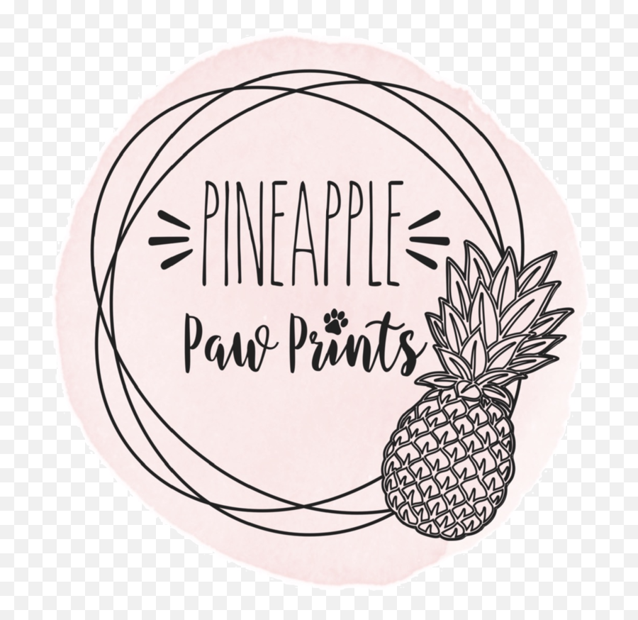 Pineapple Paw Prints - A Dog Pawtique Fresh Emoji,Pineapple Logo