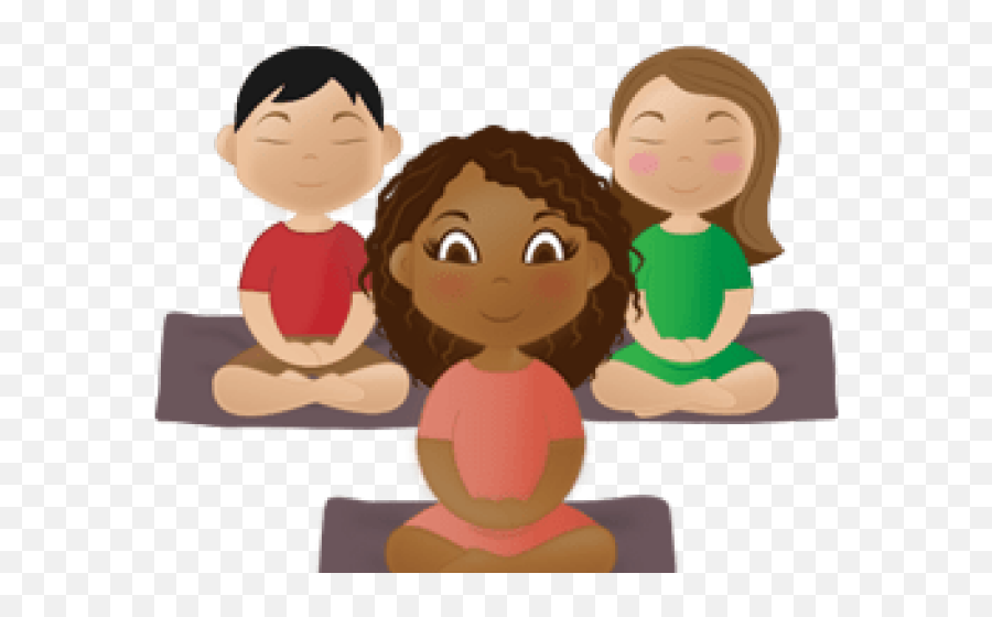 Meditation Clipart Child Meditation - Kid Transparent Meditation Clipart Emoji,Meditation Clipart