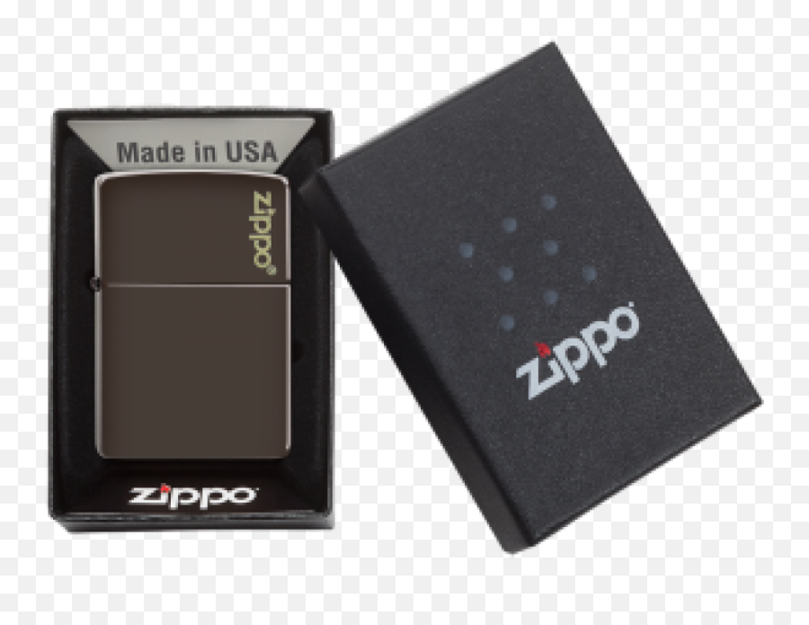 Brown Logo Zippo Lighter - Zippo Emoji,Brown Logo