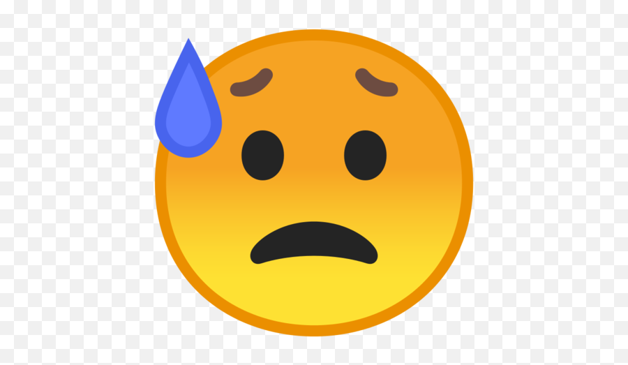 Sad But Relieved Face Emoji - Seattle Art Museum,Sad Cowboy Emoji Png
