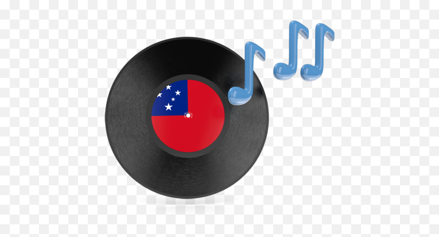 Music Icon Illustration Of Flag Of Samoa - Philippine Music Icon Emoji,Music Icon Png
