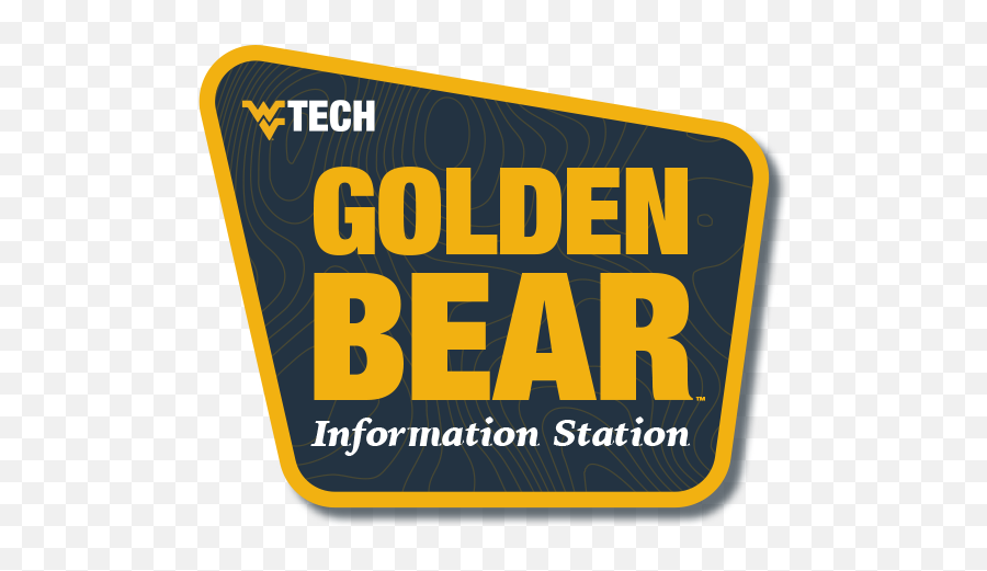 Golden Bear Information Station At West - Language Emoji,West Virginia University Logo