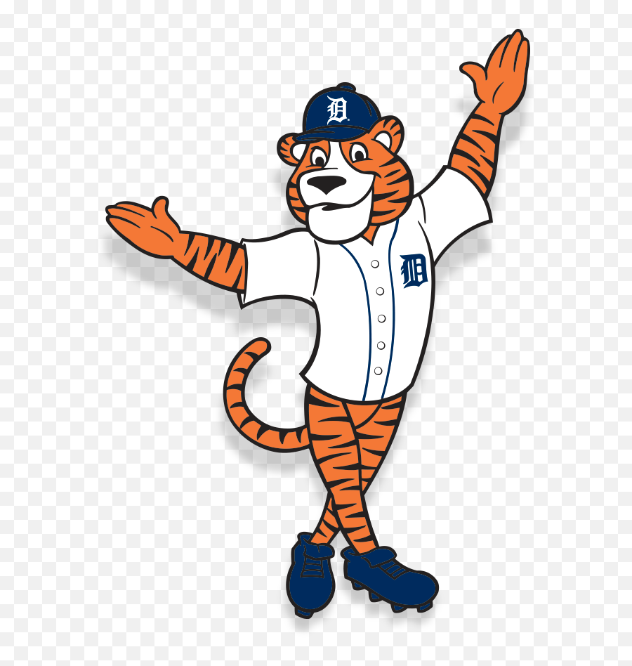 Support The Detroit Tigers Transparent Cartoon - Jingfm Fictional Character Emoji,Detroit Tigers Logo