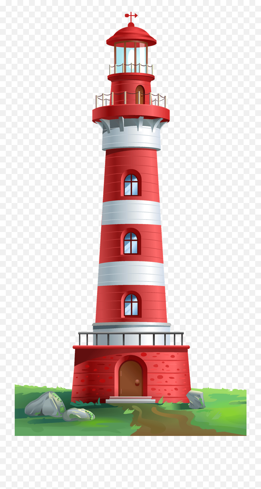 Lighthouse Clipart - Beacon Emoji,Lighthouse Clipart