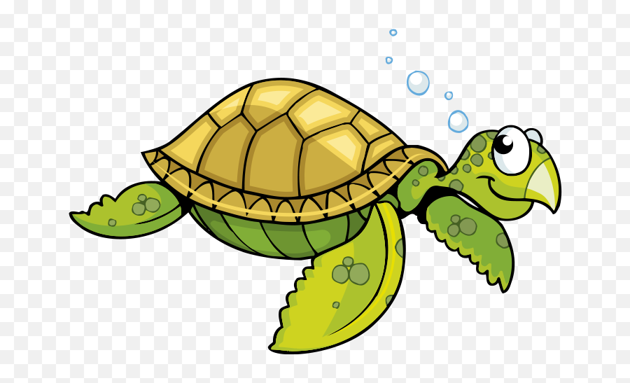 Sea Turtle Clipart Png - Sea Turtle Cartoon Png Emoji,Sea Turtle Clipart