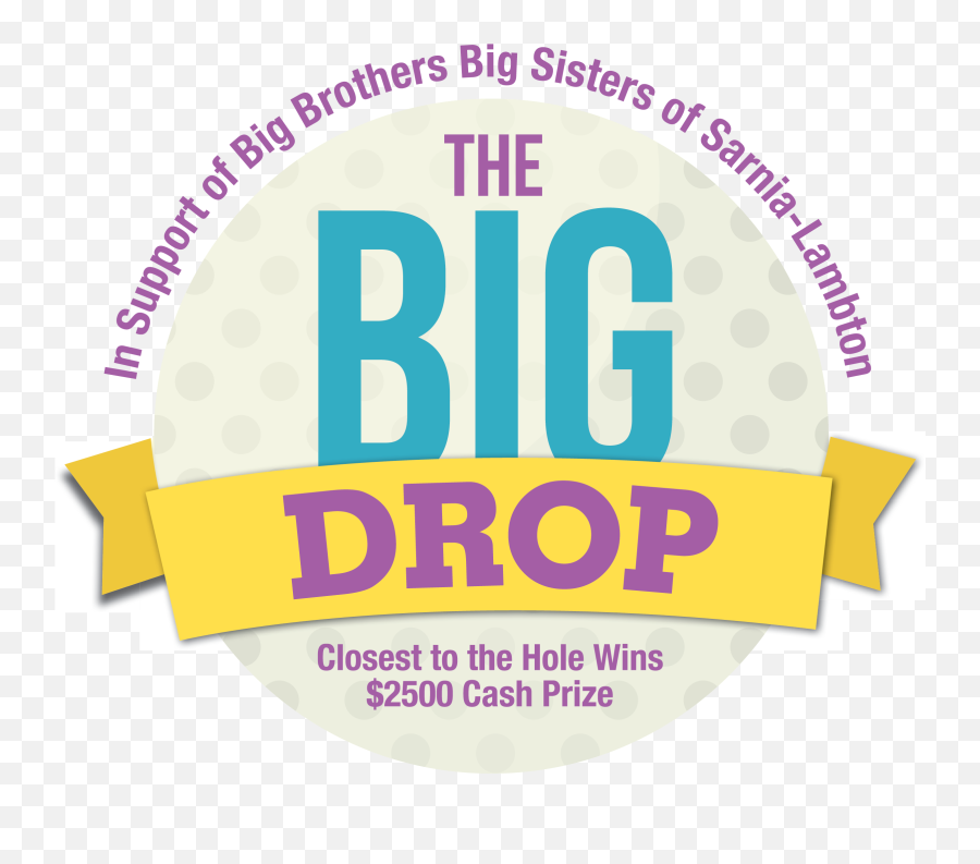 Bbbs The Big Drop Logo 1 - Big Brothers Big Sisters Of Emoji,Drop Logo