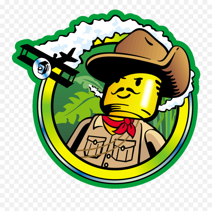Jungle Clipart - Lego Adventurers Logo Emoji,Jungle Clipart