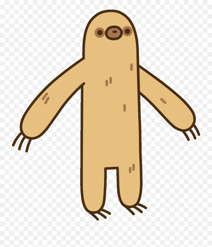 Sloth Sloththesloth Sloththeslothpusheen Pusheen Emoji,Transparent Sloth