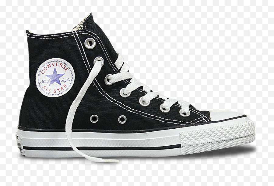 Black Converse Shoes Png Clipart Png Mart - Converse Color Eva Platform Chuck Taylor All Star High Top Size 2 Emoji,Shoes Png