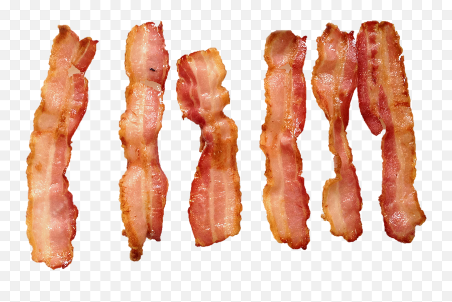 Crispy Bacon Png Clipart Background - Fried Bacon Png Emoji,Bacon Clipart
