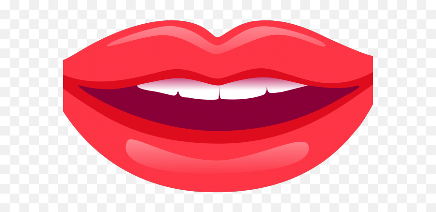 Lips Clipart Female Lip - Female Mouth Cartoon Png Emoji,Lips Clipart