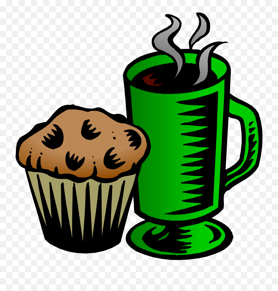 Coffee And Muffin Clipart Transparent Cartoon - Jingfm Clip Art Emoji,Muffin Clipart