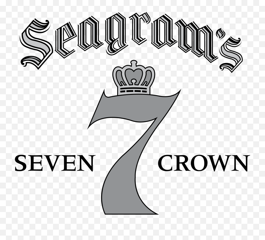 Seven Crown Logo Png Transparent - Seagrams 7 Whiskey Logo Emoji,Crown Logo