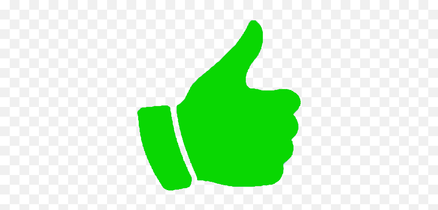 Thumb Signal Green Clip Art - Transparent Background Thumb Up And Down Png Emoji,Thumbs Up Clipart