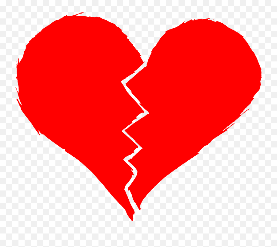 Broken Heart Background Png Transparent - Transparent Background Broken Heart Png Emoji,Heart Transparent