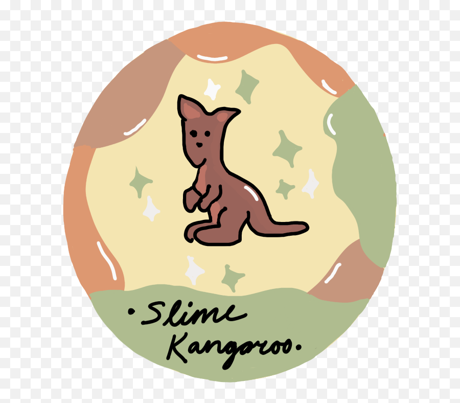 Slime Kangaroo - Felinae Emoji,Kangaroo Logo