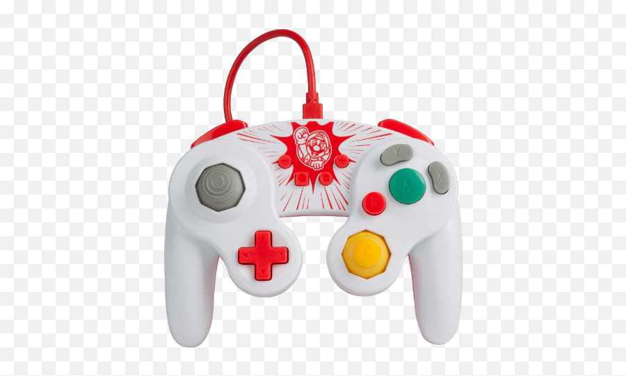 Wired Gamecube Style Controller For Nintendo Switch - Mario Nintendo Switch Gamecube Mario Wired Controller Emoji,Game Cube Logo
